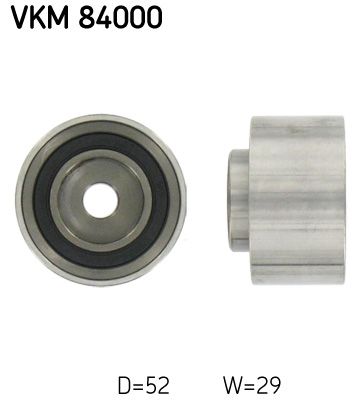 SKF Umlenk-/Führungsrolle, Zahnriemen (VKM 84000) Thumbnail